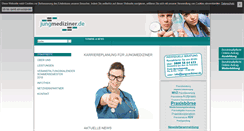 Desktop Screenshot of jungmediziner.de