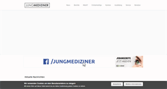 Desktop Screenshot of jungmediziner.net